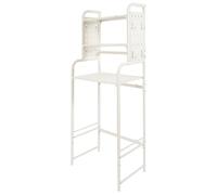 Adjustable Over Toilet Laundry Rack - 3-Tier Storage Shelf for Bathroom Kitchen & Balcony - Holds 15kg per Tier - Space-Saving Washing Machine & Dryer