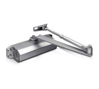 Adjustable Overhead Door Closer 60Kg Heavy Duty Silver