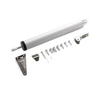Adjustable Overhead Soft Close Door Closer - Silver Buffer Hardware for Smooth Quiet Door Closure Ideal for Home and Office Use