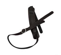 Adjustable P&P Deluxe Leather Guitar Strap Made from Thick Three Ply Cow Leather with Slip Resistant for Electric Acoustic Classical Guitar and Bass