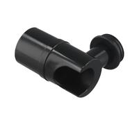 Adjustable P-Trap Sink Drain Pipe for Bathroom & Garbage Disposal, 60 mm Water Seal Height, G1-1/4" Threaded Connection, PP + Engineering Plas(Black)