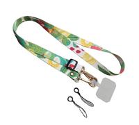 Adjustable Painted Crossbody Cell Phone Lanyard with Universal Clip - Stylish Phone Strap for Hands-Free Convenience(F)