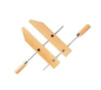 Adjustable Parallel Handscrew Clamp with Thread for Fast Secure Holding in Irregular Workpieces Wooden Adjustable Clamp Wide Application Professional Craftsmen Stability