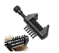 Adjustable Partial Capo for Guitar - Multi-String Capo Applicable to Acoustic and Electric Guitars for Open Tunings and Spider Chords - Black