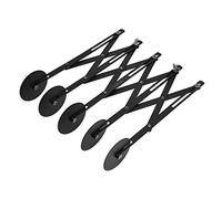Adjustable Pastry Cutter, Stainless Steel Dough Divider Baking Cutter Roller for Pizza Pies Waffles Dough Cookies (5 Rounds)