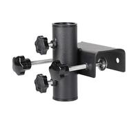Adjustable Patio Umbrella Base with Clamp Garden Fence Support Balcony Umbrella Holder Stable Outdoor Umbrella Stabilizer for Benches and Fences