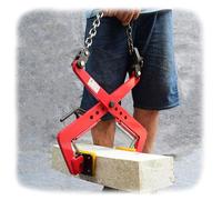 Adjustable Paving Slab Lifter Granite Stone Lifting Clamp & Concrete Block Pliers HeavyDuty Curb Clamp with 12cm97cm Jaw Opening (4 3/4" 38 1/4") for Easy Handling