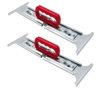 Adjustable Paving Slab Tile Brick Lifter Clamp 400 - 600mm with Carry Handle 2pc