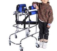 Adjustable Pediatric Walker for Mobility Support - Lightweight Design Aids Children with Cerebral Palsy in Standing and Walking, Ideal for Home and Therapy Use