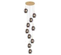 Adjustable Pendant Lighting Fixture Modern Iron Industrial Hanging Ceiling Light Fixture Lamp for Kitchen Island Bedroom Hallway Living Room-Blue 12 Lights Decoration