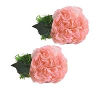 Adjustable Peonys Curtain Tieback Clip-on Flower Tie Backs Holder Drape Accessories Home Decoration Curtain Holdbacks