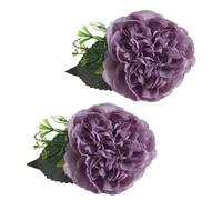 Adjustable Peonys Curtain Tieback Clip-on Flower Tie Backs Holder Drape Accessories Home Decoration Curtain Holdbacks