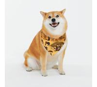 Adjustable Pet Bandana,African Grassland Animals Print Cute Cats Pet Outfit,Reflective Dogs Scarf Holiday Costumes