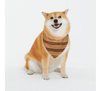 Adjustable Pet Bandana,Natural Wood Texture Print Cute Cats Pet Outfit,Reflective Dogs Scarf Holiday Costumes