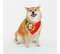 Adjustable Pet Bandana,Portuguese Flag Print Cute Cats Pet Outfit,Reflective Dogs Scarf Holiday Costumes