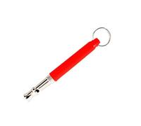 Adjustable Pet Dogs Training Whistle With Rope Behavior Training Ultrasonic Sound Flute Pet Discipline Silent(Red)