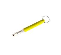 Adjustable Pet Dogs Training Whistle With Rope Behavior Training Ultrasonic Sound Flute Pet Discipline Silent(Yellow)