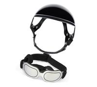 Adjustable Pet Glasses Dog Hat Helmets Safetys Puppy Shadows with Safety Goggles