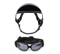 Adjustable Pet Goggles Puppy Helmets Shades Dog Hat For Skateboarding Dog Safetys Goggles Photography Protective Gear With Adjustable Strap