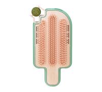 Adjustable Pet Grooming Brush Set Removable Hair Collector Wall Mount Mountable Tool Soft Bristles Cats Hair Remover Tool