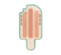 Adjustable Pet Grooming Brush Set Removable Hair Collector Wall Mount Mountable Tool Soft Bristles Cats Hair Remover Tool