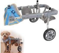 Adjustable Pet Mobility Cart with Hip Support for Hind Legs - Helps Paralyzed or Disabled Pets Regain Movement