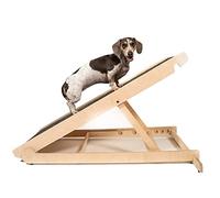 Adjustable Pet Ramp for All Dogs and Cats - for Couch or Bed with Paw Traction Mat, 40 in Long and Adjustable from 14” to 24” - Rated for 200LBS - Made in USA - Great for Small and Older Animals