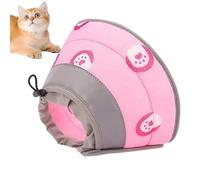Adjustable Pet Recovery Collar - Soft Cat Cone, Anti-licking and Injury Protector | Breathable Cone Collar for Dogs and Cats, Comfortable Aid