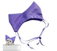 Adjustable Pet Shower Cap - Waterproof Oxford Fabric, Universal Fit | Protective Cap for Small Dog Cat Ears | Riutiliz Accessory
