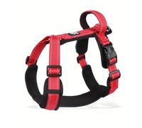 Adjustable Pet Strap, Outdoor Leisure Dog Supplies, Suitable For Medium And Large Dogs, Very Suitable For Outdoor Activities(Red,M)