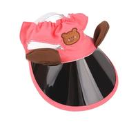 Adjustable Pet Sun Visors for Dogs Cats Rabbits Guinea Pigs Wide Brimmed Headgear Unique Headgear Design Breathable Sun Hat for Dogs