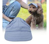 Adjustable Pet Sunbonnet with UV Protection Breathable Design Dog Baseball Hat for Outdoor Adventures (M)