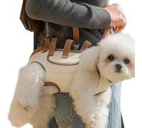 Adjustable Pet Tote - Pet Carrier Bag with Pocket, Breathable Dog Cat Shoulder Bag with Pocket for Bike Rides, Travel
