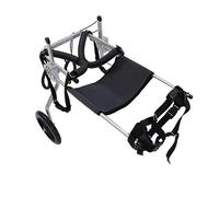 Adjustable Pet Wheelchair for Disabled Dogs, Double Wheel Support for Rear Legs, Mobility Aid for Rehabilitation & Comfort, Perfect for Small to Medium Bs