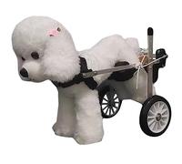 Adjustable Pet Wheelchair for Disabled Dogs, Lightweight Support Cart for 5.5 to 20 lbs, Enhances Mobility for Weak Hind Legs, Perfect for Small Bs.