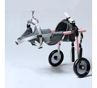 Adjustable Pet Wheelchair for Dogs - Mobility Support for Rear Leg Disabilities Small to Large Sizes Enhances Rehabilitation and Movement