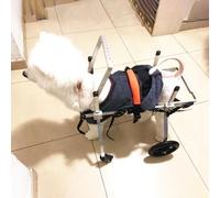 Adjustable Pet Wheelchair for Dogs of All Ages - Full Support Mobility Aid for Front and Rear Leg Disabilities - Enhance Quality of Life for Pets