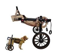 Adjustable Pet Wheelchair for Dogs Rear Legs Support All Terrain Breathable Mesh Easy to Put On Take Off Suitable for Small & Bs L Size