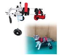 Adjustable Pet Wheelchair for Hind Leg Support, Mobility Aid for Disabled Dogs and Cats, Rehabilitation Cart for Enhanced Movement