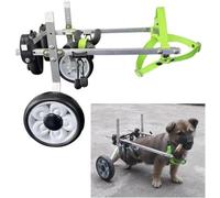Adjustable Pet Wheelchair for Small/Mum Dogs & Cats, Rear Leg li Aid, Lightweight Support Device for Walking, Size S - Enhance Your Pet's Movement