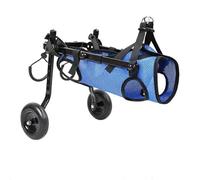 Adjustable Pets Cart Mobility Aids for Little Pets, 4 Wheel Dog Strollers for Small and Medium Sized Injured Cats/Dogs(S)