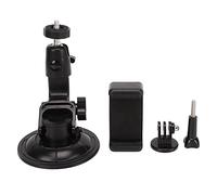 Adjustable Phone Holder Bracket - 360 Degree Rotation, Strong Suction Stability, Compatible with Sports Cameras & Phones 6-9cm, Durable ABS Material, Ideal for Photography & Da