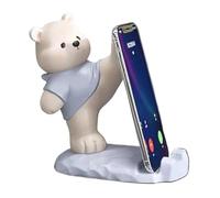 Adjustable Phone Stand for Desk - Aluminium Desktop Mobile Phone Holder, Height and Angle Adjustable, Universal for 4-10 Inch | Sturdy Charging Stand for the Desk