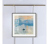 Adjustable Picture Hanging System for Heavy Artwork, Easy Installation for Home Museum Gallery Decor