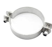 Adjustable Pipe Bracket Clamp 304 Stainless Steel Split Ring Hanger 25-76mm(32 34mm)