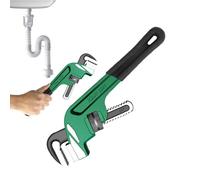 Adjustable Pipe Wrench,Straight Pipe Wrench - Large Opening Adjustable Plumbing Wrench for Tight Spaces | Plumber's Straight Wrench for Narrow Spaces, Home Maintenance, Re