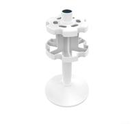 Adjustable Pipette Holder for Laboratory - ABS Worktop & Wall Mount Rack for Round and Z-Type Pipettes - Space Saving Lab Organizer for Chemistry Research Facilities(Round)