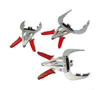 Adjustable Piston Ring Expander Pliers 3-Pack Steel | Chrome-vanadium steel, ergonomic rubber grip, serrated jaws, high torque resistance, engine rebuild kit