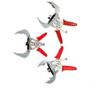 Adjustable Piston Ring Expander Pliers 3 Sizes | Steel construction, rubber coated handles, 3 sizes included, engine repair, durable grip