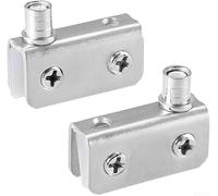 Adjustable Pivot Hinge for Glass Doors Constructed from Stainless Steel and Brass Compatible with For 5 to 8mm Glass Thickness